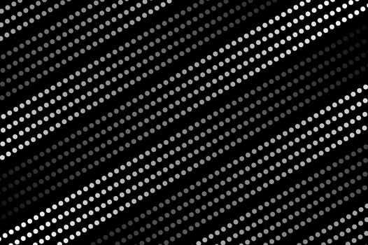 Abstract Geometric diagonal fading line dots shape, vertical fading lines, tracks, halftone dots, Trendy Monochrome seamless background pattern. vector