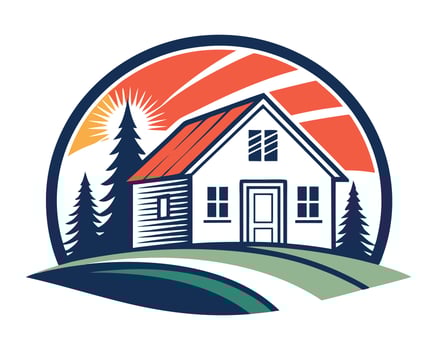 Bold and Clean Real Estate Logo Designs vector