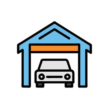 General Garage Design for Various Uses vector
