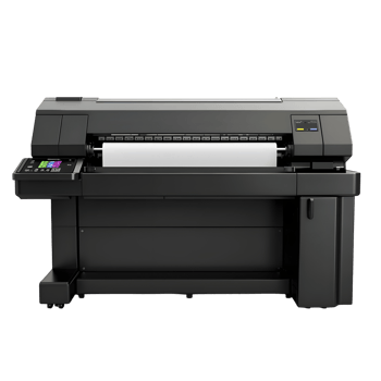Large format professional digital printer high resolution inkjet on transparent background png