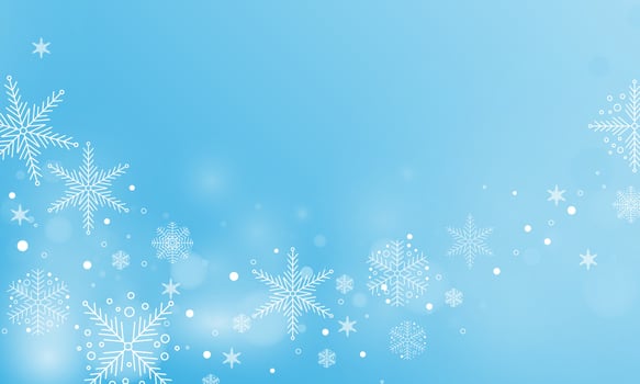 Winter fleck crystallic granules. Snowfall sky white teal blue wallpaper. Swirling snowflakes february texture. Snow hurricane vector