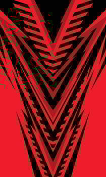 Abstract geometric red and black stripes wallpaper for sublimation jersey vector