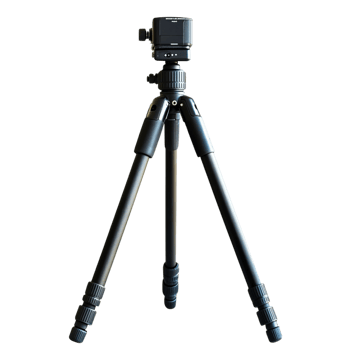 Black Camera Tripod on Transparent Background png