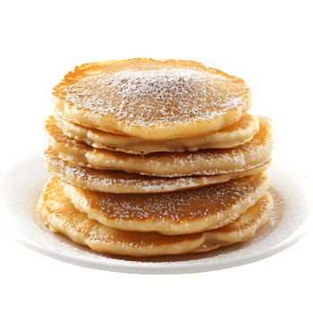 Pancakes with Cinnamon Sugar png