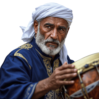 A man wearing a turban png