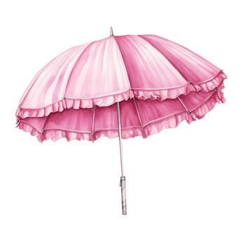 There is a blue and white umbrella png