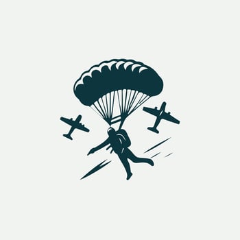 Ultimate Sky Dive Logo vector