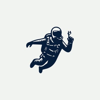 Quest Sky Diving Logo vector