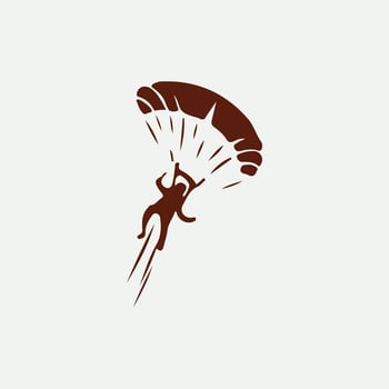 Zone Sky Diving Logo vector