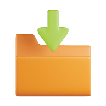 File Download 3D Icon png
