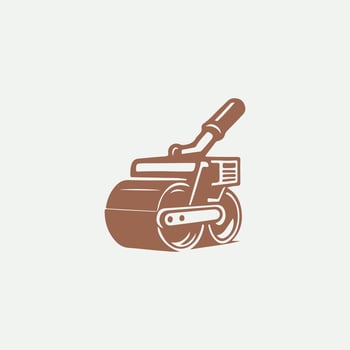 Ultra Grind Road Roller logo vector