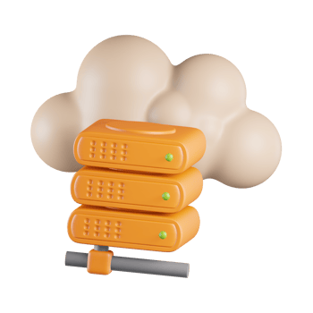 Cloud Server 3D Icon png