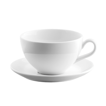 Perfect Cappuccino Coffee Cup on transparent background. png