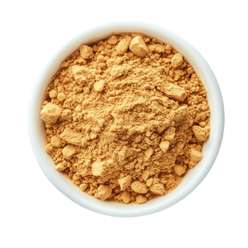 Rich Peanut Butter Powder Isolated on transparent background. png