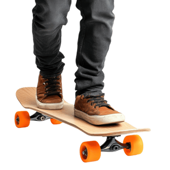 Skateboarding Safety Guide on transparent background. png