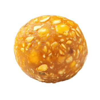 Delicious Indian Laddu Sweets on transparent background. png