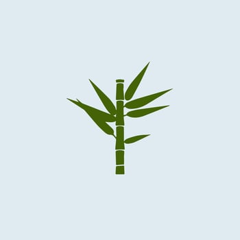 Bamboo tree icon illustration vector