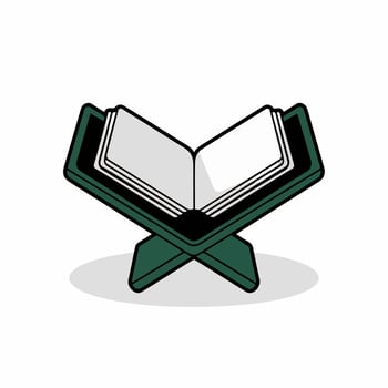 Open book icon illustration vector