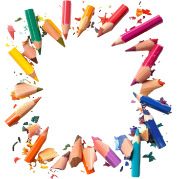 Creative Paint Frame Transparent Background png