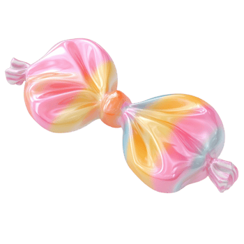a colorful candy lollipop png
