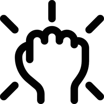 Motivation, Motivator, Leadership Outline Icon vector