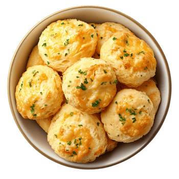 Savory Cheese Snacks In Bowl Transparent Background png
