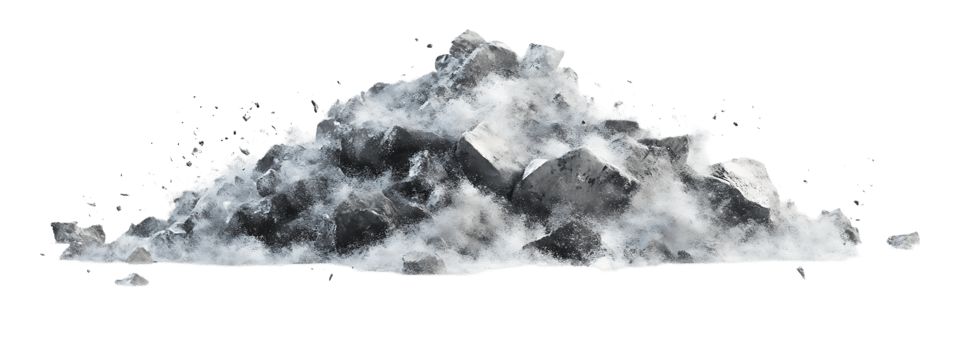Isolated realistic smoke cloud, perfect for compositing. png
