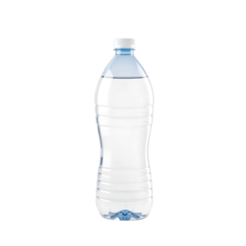 Plastic bottle of water isolated on transparent background png