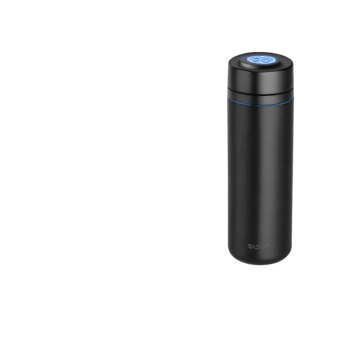 Black spray bottle isolated on transparent background png