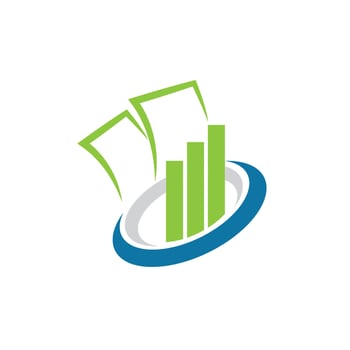 money growth icon vector