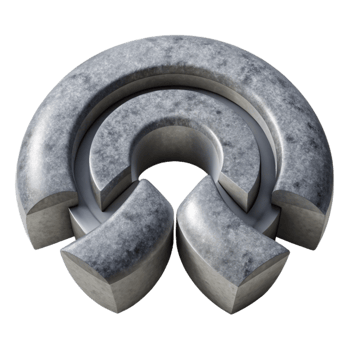 stunning vintage Abstract Depression Symbol Grey Hues Transparent Background premium png