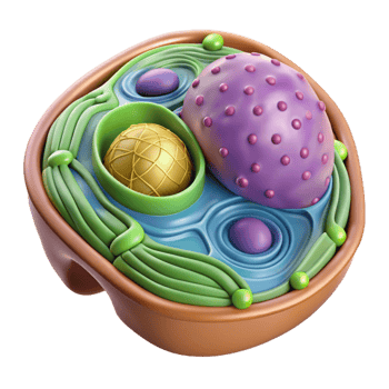 dramatic classic Animal Cell Structure Labeled Diagram Isolated Element original png