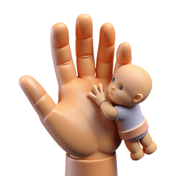 wonderful rustic Baby Hand Holding Parent's Finger Connection Isolated genuine png