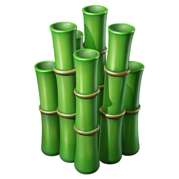 magnificent traditional Bamboo Plant Close Up Green Stalks Isolated authentic png