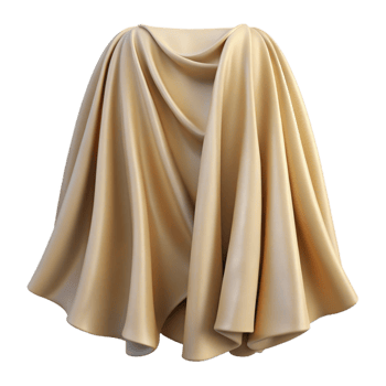 wonderful traditional Beige Curtain Fabric Texture Isolated on Transparent Background high resolution png