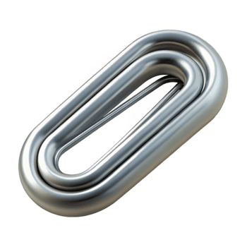 magnificent abstract Bobby Pins Set Silver Metal U Shaped Cutout Transparent Background original png