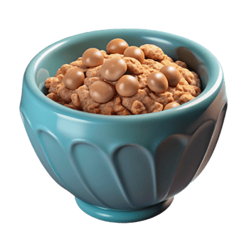 wonderful creative Bowl of Granola Cutout 4K png
