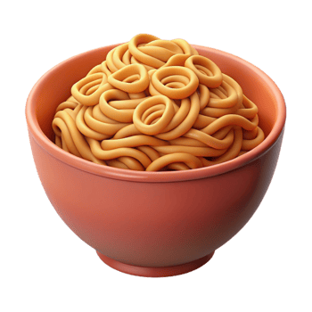 extraordinary artistic Bowl of Ramen Noodles Isolated authentic png