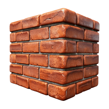 impressive abstract Brick Wall Texture Aged Appearance Cutout high quality png