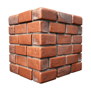 extraordinary creative Brick Wall Texture Weathered Appearance Cutout Element high resolution png