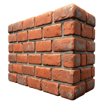 beautiful contemporary Brick Wall Urban Grunge Texture Transparent Background high resolution png