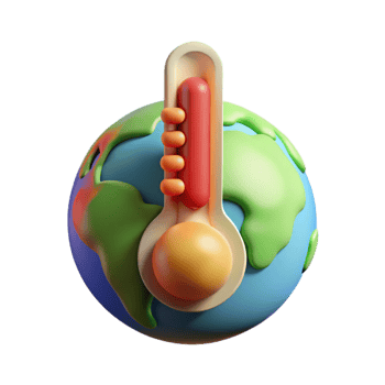 stunning creative Climate Change Thermometer Rising Isolated authentic png