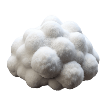elegant artistic Cloud White Fluffy Isolated exclusive png