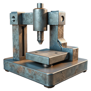 wonderful rustic Cnc Machine Cutting Metal Isolated authentic png
