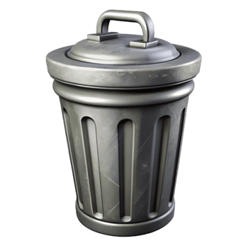 stunning creative Compost Bin Metal Gray Isolated high resolution png
