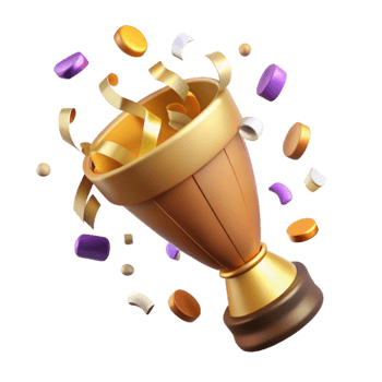 impressive creative Confetti Falling After Award Ceremony Cutout professional png