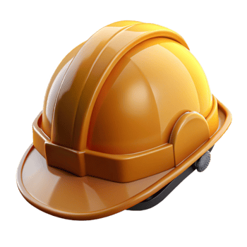 impressive abstract Construction Helmet Front View Cutout high resolution png