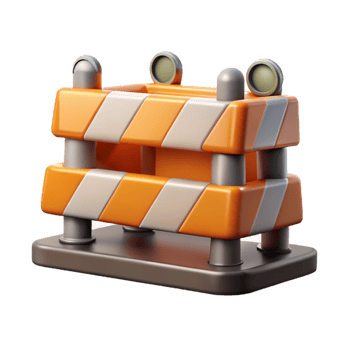 extraordinary rustic Construction Site Safety Fence Transparent Background genuine png