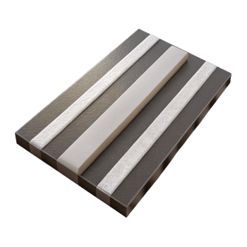 extraordinary vintage Crosswalk Lines White Stripes Transparent Background 4K png