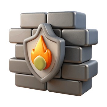 extraordinary artistic Data Loss Prevention System Icon Gray Firewall Isolated authentic png